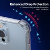 iPhone 14 Plus / 15 Plus Crystal Clear Hybrid Shockproof Case Cover