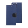 iPhone 13 Leather Wallet Flip Diary Case Cover - Navy | Australia
