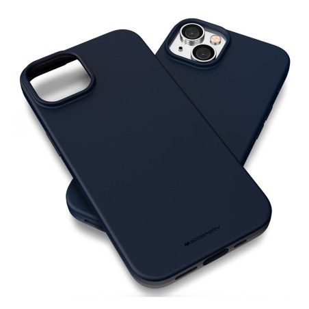 iPhone 15 Plus Soft Feel Jelly Case Cover - Navy | Australia
