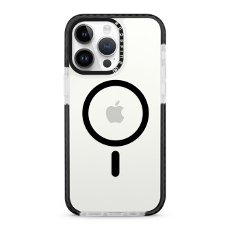 iPhone 14 Pro Slim Shockproof Clear Case Cover - Black | Australia