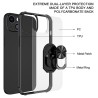 iPhone 13 Shockproof with Ring Holder Stand Case Cover - Black