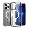 iPhone 12 / 12 Pro Slim Shockproof Clear Case Cover - Clear Black