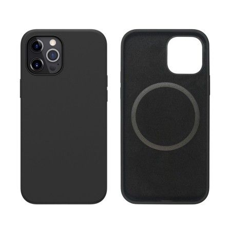 iPhone 12 Pro Liquid Silicone Case Cover - Black | Australia