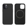 iPhone 12 Pro Liquid Silicone Case Cover - Black | Australia