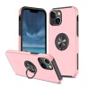 iPhone 13 / 14 Shockproof with Ring Holder Stand Case Cover - Pink