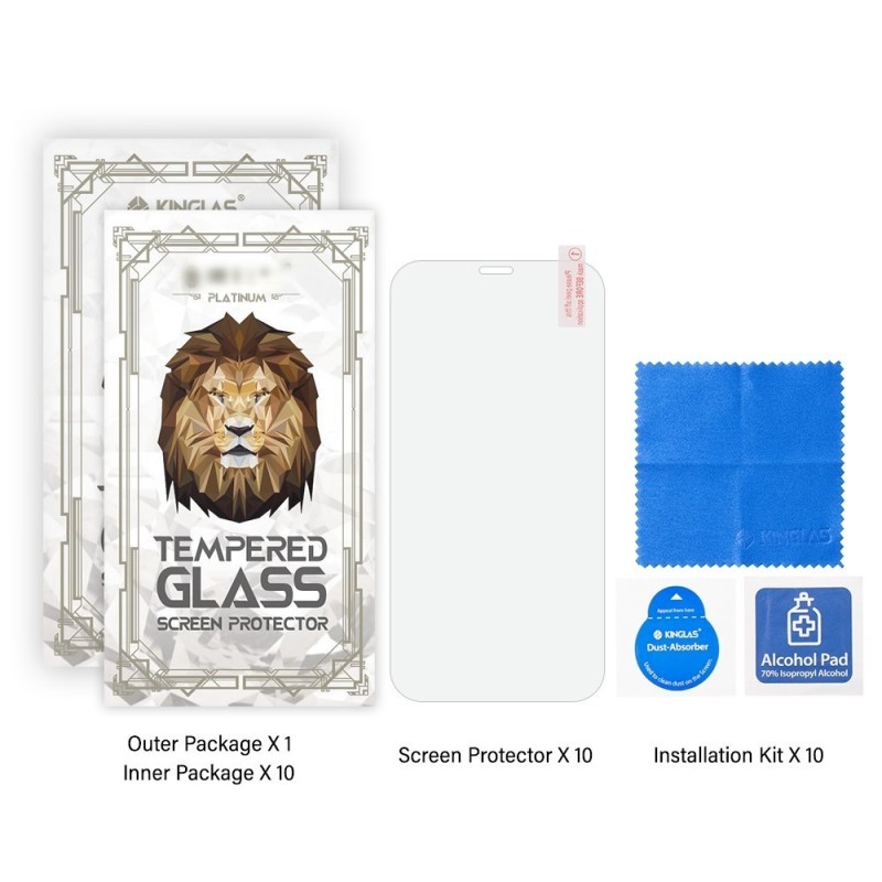 iPhone 12 Mini Tempered Glass Screen Protector - 10 Pack | Australia