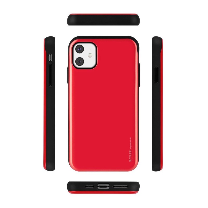 iPhone 12 Mini Protective Case Cover - Red | Australia