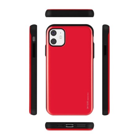 iPhone 12 Mini Protective Case Cover - Red | Australia