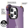 iPhone 15 Plus Bounce Impact Slim Shockproof Clear Case Cover - Clear