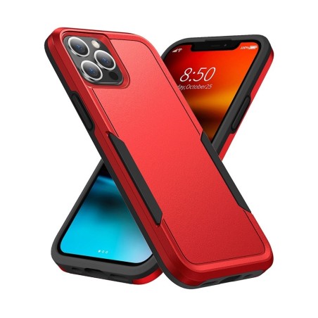 iPhone 14 Plus Slim Shockproof Clear Case Cover - Red | Australia