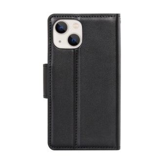 iPhone 13 / 14 Leather Wallet Flip Diary Case Cover - Navy | Australia