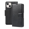 iPhone 13 / 14 Leather Wallet Flip Diary Case Cover - Rose Gold