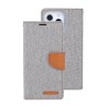 iPhone 14 Plus Leather Wallet Flip Diary Case Cover - Grey | Australia