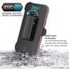 iPhone 14 Plus / 15 Plus Rugged Armor Belt Clip Holster Case Cover - N