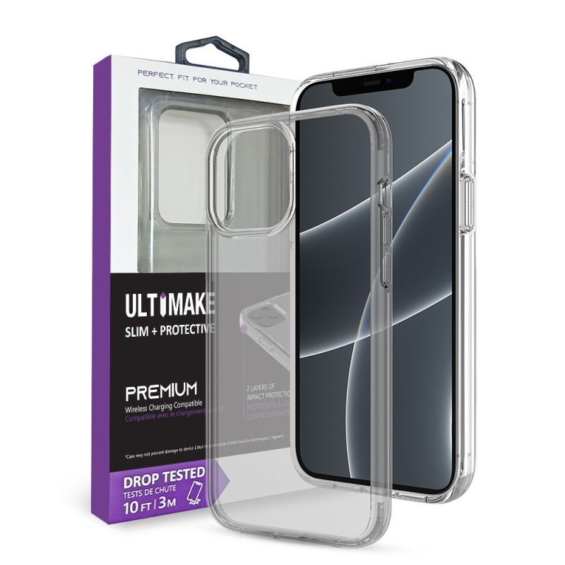 iPhone 13 Slim Shockproof Clear Case Cover - Transparent | Australia