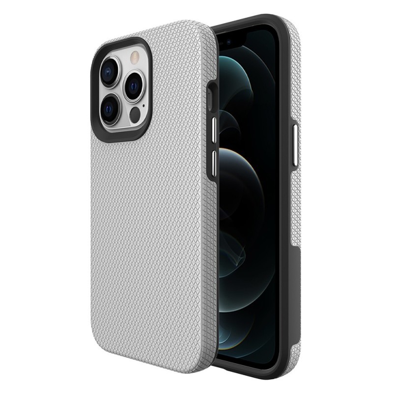 iPhone 14 Plus Rugged Shockproof Case Cover - Silver | Australia