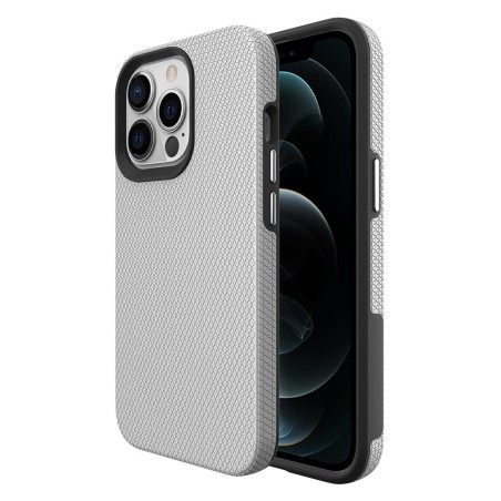 iPhone 14 Plus Rugged Shockproof Case Cover - Silver | Australia