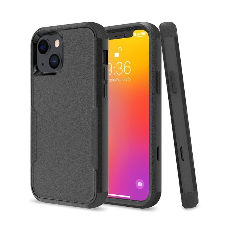 iPhone 13 Heavy-Duty Armor Shockproof Case Cover - Red | Australia
