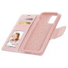 iPhone 14 Plus Leather Wallet Flip Diary Case Cover - Rose Gold