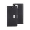 iPhone 13 Leather Wallet Flip Diary Case Cover - Black | Australia