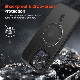 iPhone 15 Plus Protective Case Cover - Black | Australia