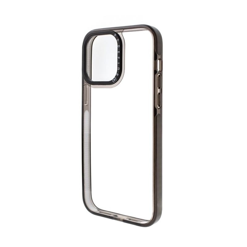 iPhone 14 Plus Slim Shockproof Clear Case Cover - Black | Australia