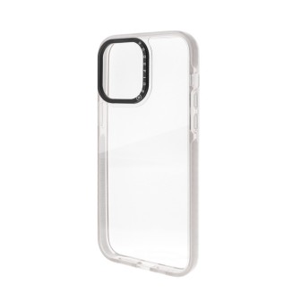 iPhone 14 Plus Slim Shockproof Clear Case Cover - White | Australia