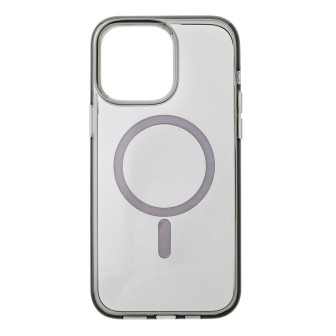 iPhone 13 / 14 Slim Shockproof Clear Case Cover - Clear Black