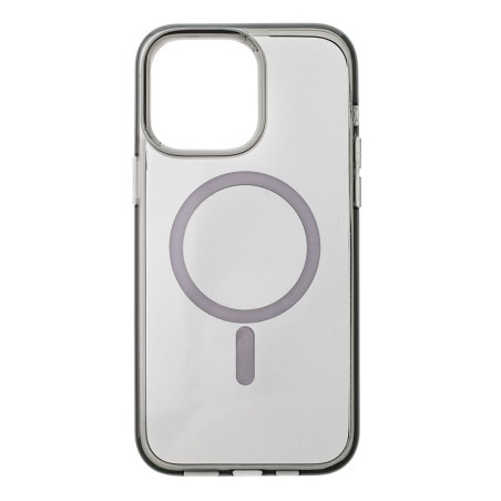iPhone 13 / 14 Slim Shockproof Clear Case Cover - Clear Black