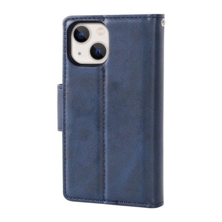 iPhone 13 / 14 / 15 2-in-1 Detachable Magnetic Flip Leather Wallet Cas