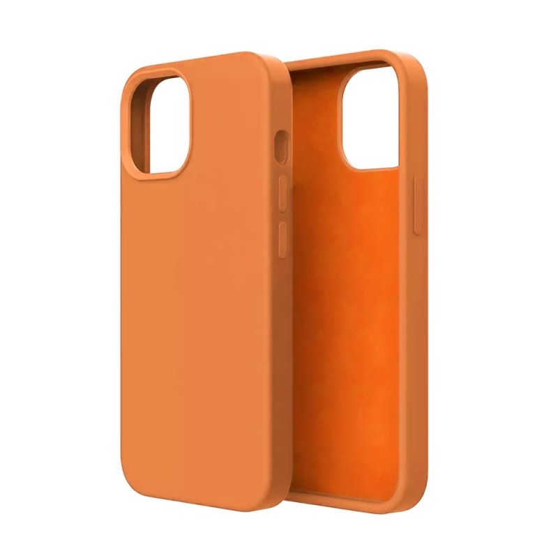 iPhone 13 / 14 Liquid Silicone Case Cover - Orange | Australia