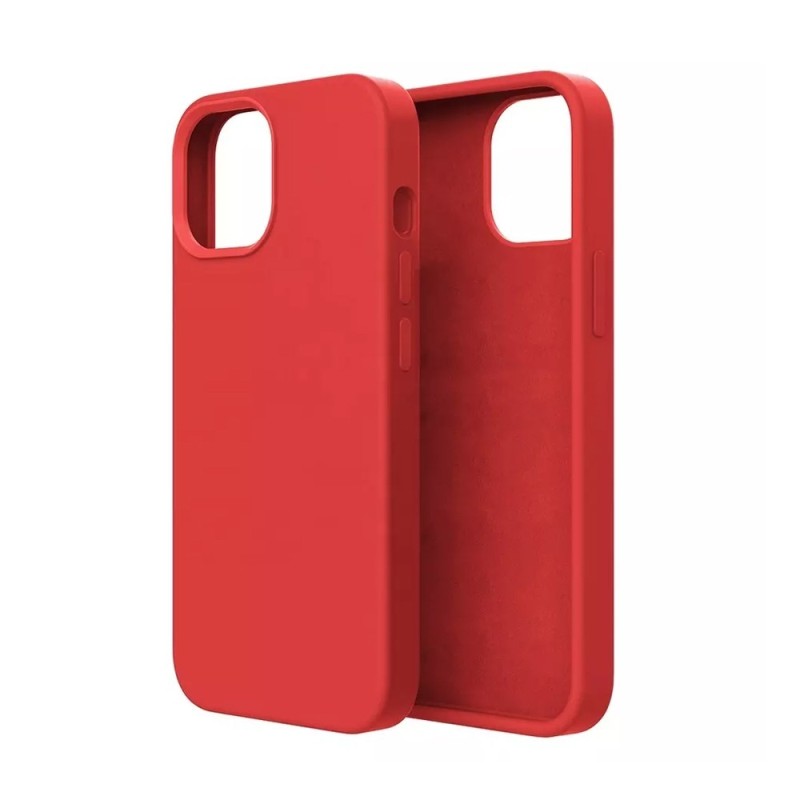 iPhone 13 / 14 Liquid Silicone Case Cover - Red | Australia