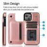 iPhone 15 Leather Wallet Flip Diary Case Cover - Brown | Australia