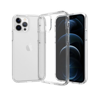 iPhone 12 Mini Slim Shockproof Clear Case Cover - Transparent