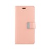 iPhone 15 Leather Wallet Flip Diary Case Cover - Rose Gold | Australia