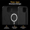 iPhone 15 2-in-1 Detachable Magnetic Flip Leather Wallet Case Cover