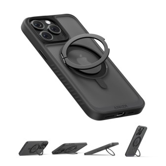 iPhone 15 Anker MagGo Protective Case Cover - Black | Australia