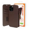 iPhone 15 MagSafe Compatible Leather Wallet Flip Diary Case Cover - Co