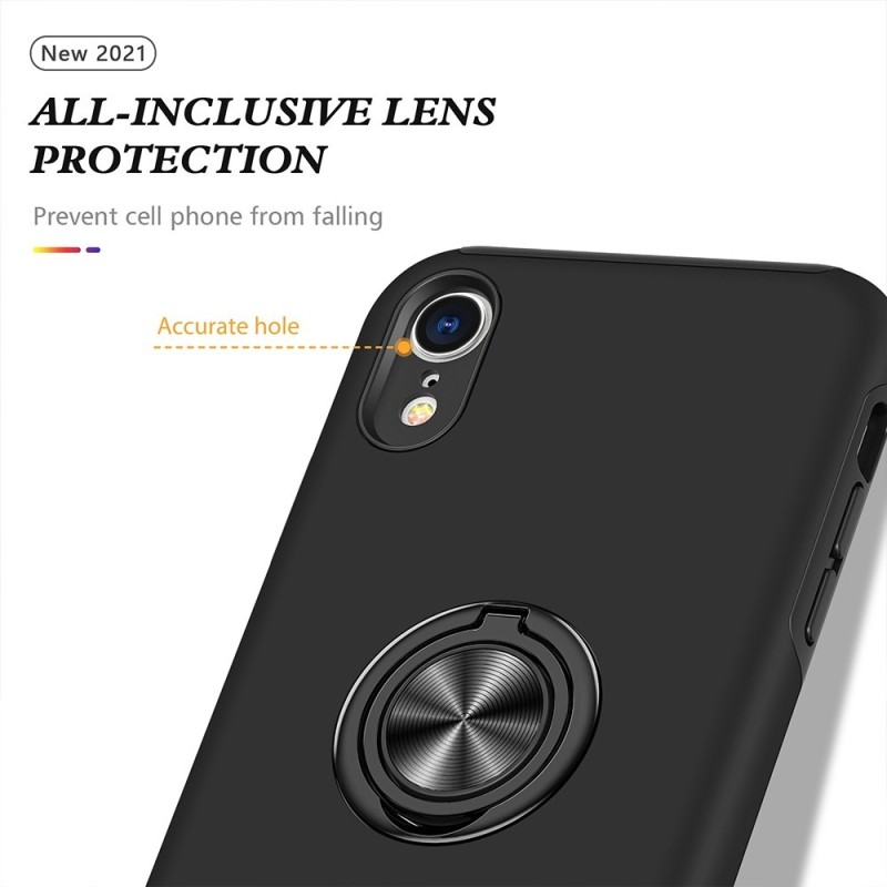 iPhone XR Shockproof with Ring Holder Stand Case Cover | Free Shipping AU