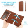 iPhone XR Leather Wallet Flip Diary Case Cover - Blue | Free Shipping AU