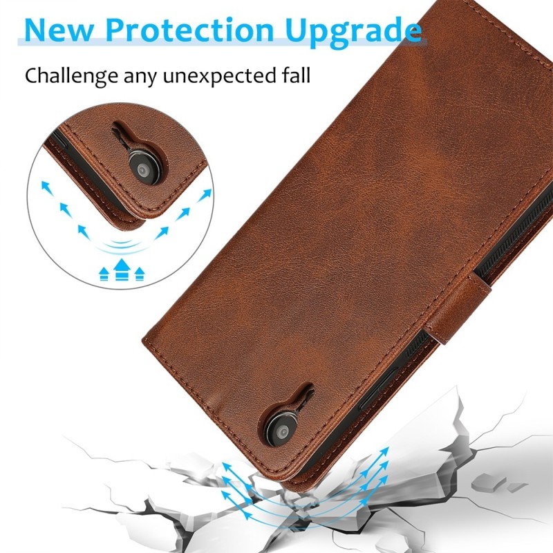 iPhone XR Leather Wallet Flip Diary Case Cover - Brown | Free Shipping AU