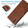 iPhone XR Leather Wallet Flip Diary Case Cover - Brown | Free Shipping AU