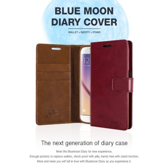 iPhone XR Leather Wallet Flip Diary Case Cover - Wine | Free Shipping AU