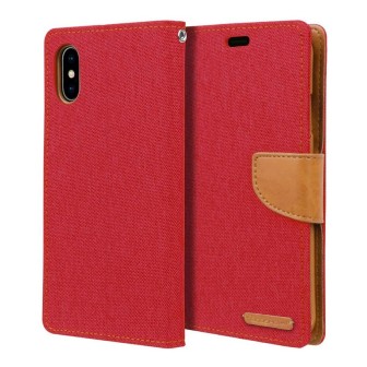 iPhone XR Leather Wallet Flip Diary Case Cover - Red | Free Shipping AU