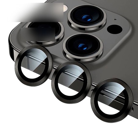 iPhone 11 Pro Max HD Clear Camera Lens Protector - Black | Australia