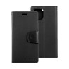 iPhone 11 Pro Max Leather Wallet Flip Diary Case Cover - Black