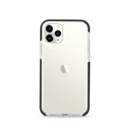 iPhone 11 Pro Max Slim Shockproof Clear Case Cover - Black | Australia