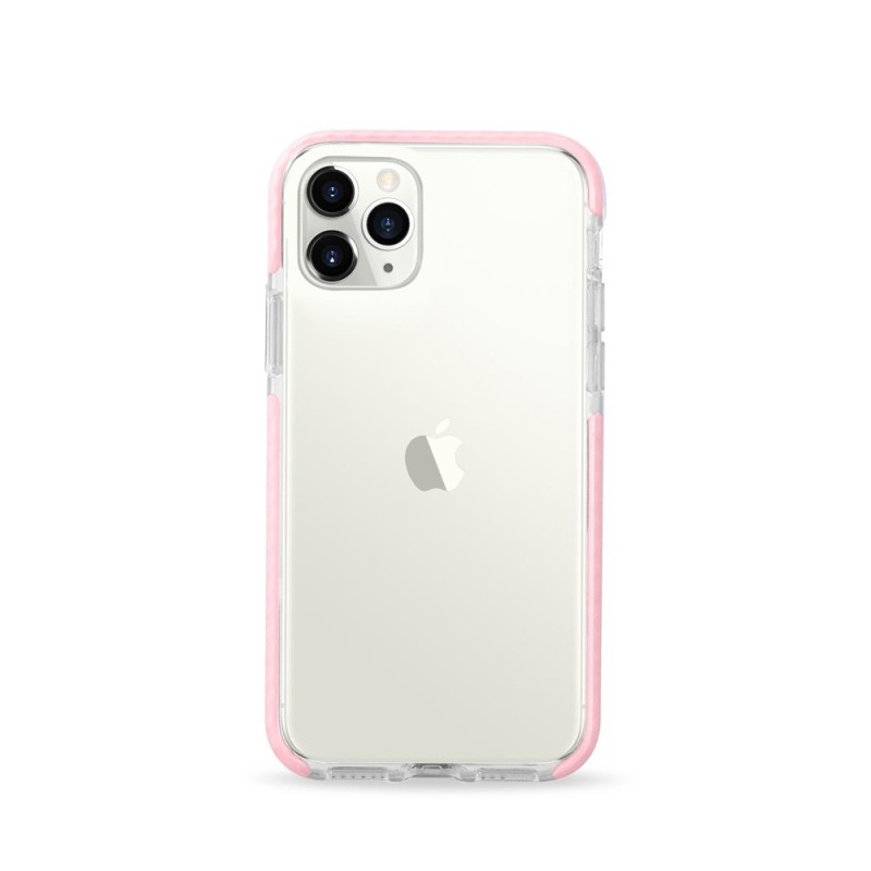 iPhone 11 Pro Max Slim Shockproof Clear Case Cover - Pink | Australia