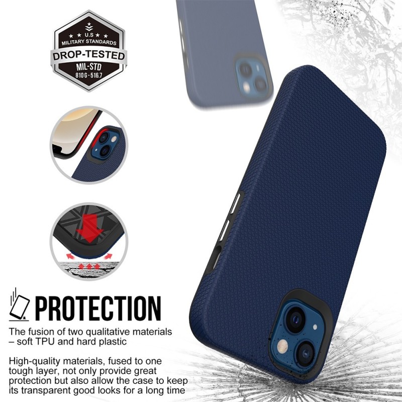iPhone 13 mini Rugged Shockproof Case Cover - Navy | Free Shipping AU