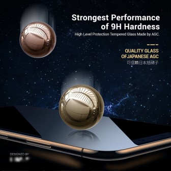 iPhone X / XS / 11 Pro 2.5D Full Coverage HD Clear Tempered Glass Scre